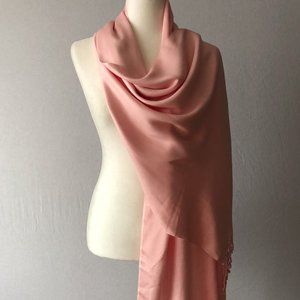 Jones New York Pink Scarf 22.5" x 73.5"